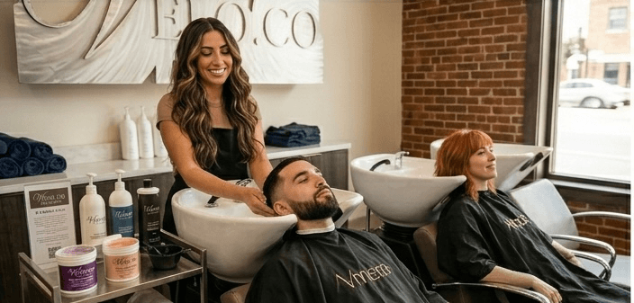 Shampoo bowl experience