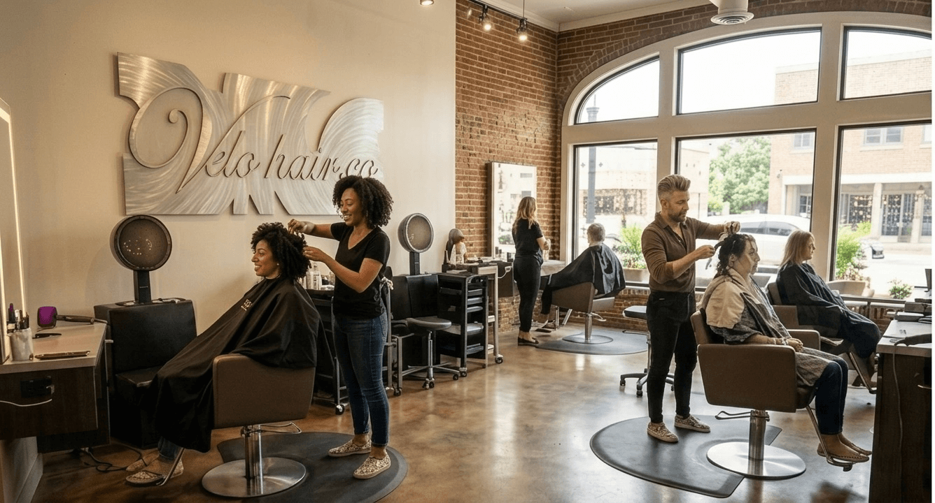 Stylist at work